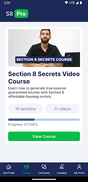 Section 8 Pro Screenshot 1