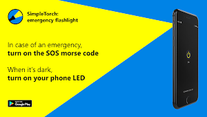 SimpleTorch: emergency flashlight with SOS 🔦 Screenshot 3