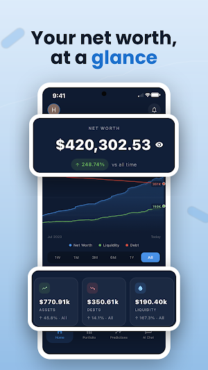 Wealth Path: Net Worth Tracker Screenshot 0