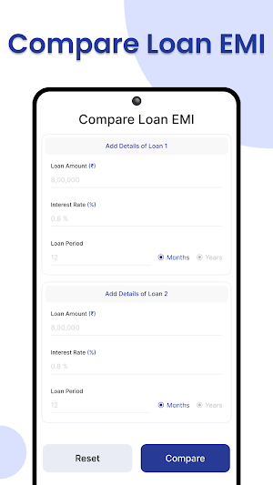 Loan & EMI Calculator Screenshot 3