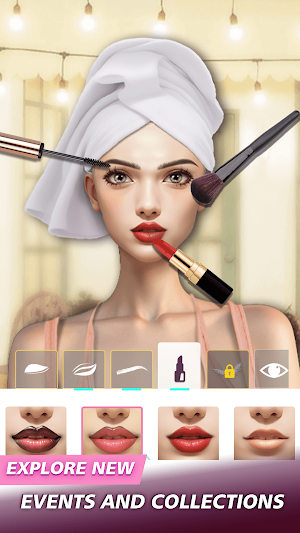 fashion dress up:girl makeover Screenshot 2