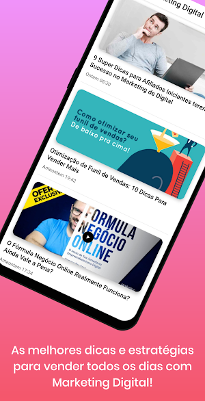 Aprenda Marketing Digital para Afiliados Online Screenshot 2