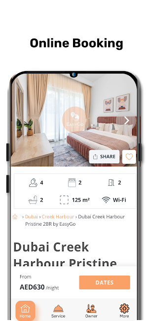EasyGo Holiday Homes Screenshot 2