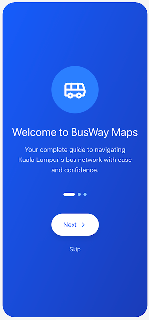 Busway Maps Kuala Lumpur Screenshot 0
