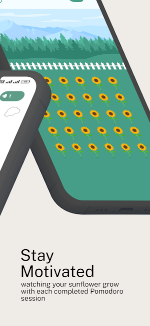 Sunflower: Pomodoro Todo App Screenshot 1