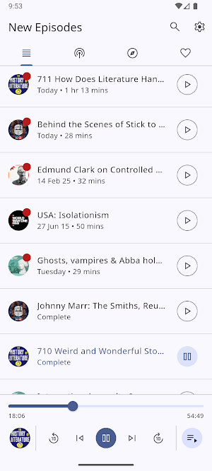 Simple Pods: Enjoy Podcasts Screenshot 0