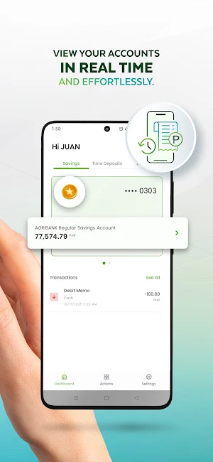Agríbank Online Screenshot 1