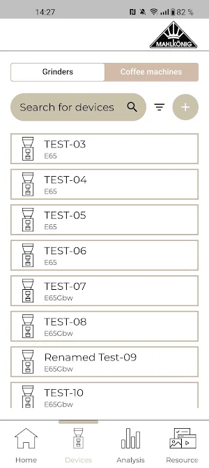 Mahlkönig Sync Screenshot 3
