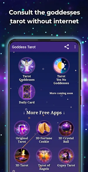 Tarot of the Goddesses Screenshot 0