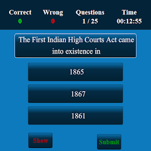 Business Law MCQ Screenshot 1