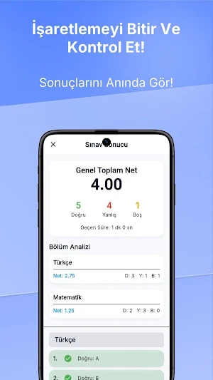 Optik Form - Deneme Takip Screenshot 3