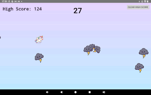 Unicorn Cloud Dodge Screenshot 0