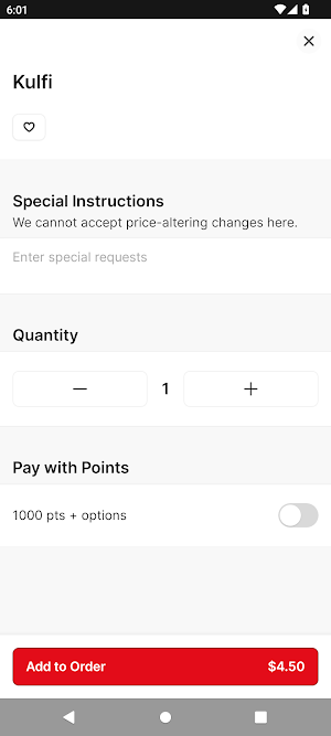 Nawab Indian Restaurant Screenshot 3