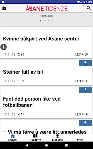 Åsane Tidende Screenshot 1