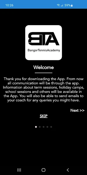 Bangor Tennis Academy Screenshot 0