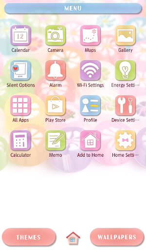 Colorful CandiesTheme Screenshot 1