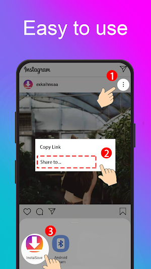 InstDown: Instagram Downloader Screenshot 1