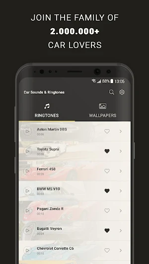 Car Sounds & Ringtones Screenshot 0