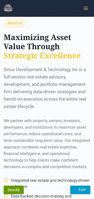 Sirius Development Technology Screenshot 1