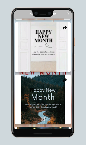 Happy new month messages Screenshot 0