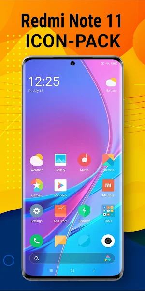 Redmi note 11 Pro Theme, Xiaomi Note 11 Launcher Screenshot 3