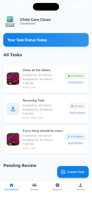 Child Care Clean Screenshot 0