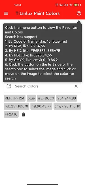 Titanlux Paint Colors Screenshot 0