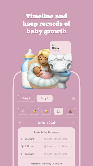 Babylogger Screenshot 3