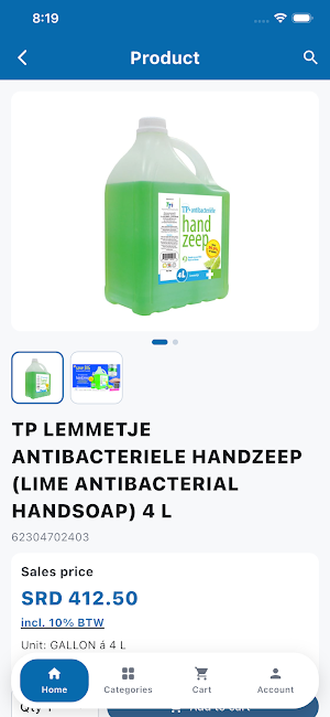 TTI Store Screenshot 1