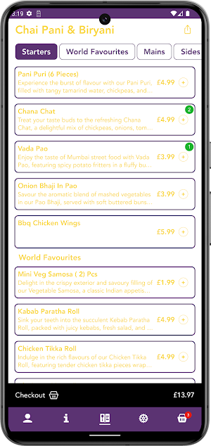Chai Pani & Biryani Screenshot 2