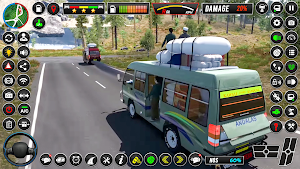 Mini Bus Driving Simulator 3D Screenshot 3
