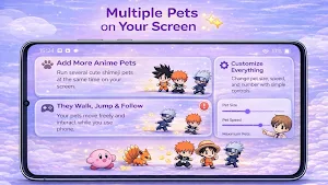 Anime Shimeji Pets on Screen Screenshot 0