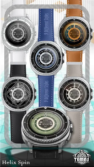 Helix Spin Watch Face Screenshot 1