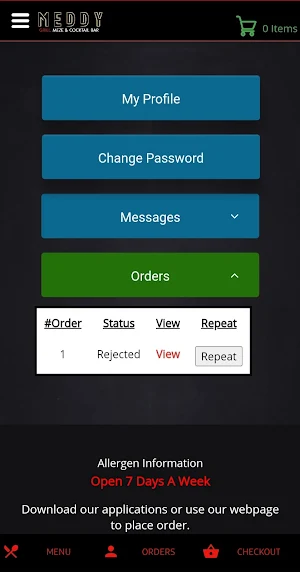 Meddy Grill Restaurant Screenshot 0