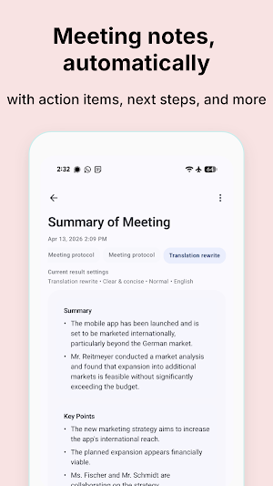 Retexta: Voice to Text AI Screenshot 3