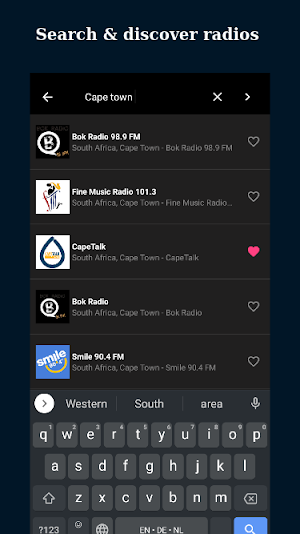 Radio South Africa: FM Radio Screenshot 3