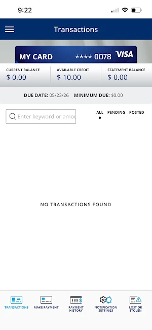 HFCU Credit Screenshot 3