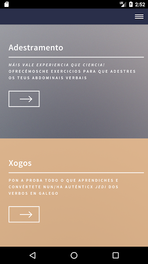 Ximnasio dos Verbos Screenshot 2