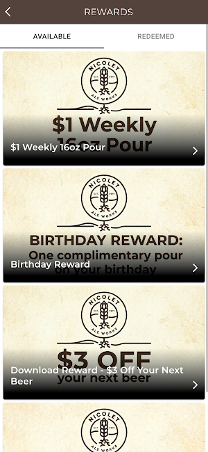 Nicolet Ale Works Screenshot 2