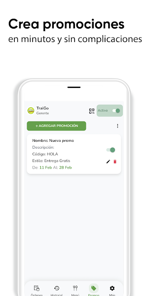 TraiGo Negocios Screenshot 2