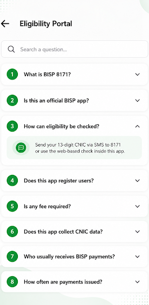 8171 CNIC Check - Unofficial Screenshot 2