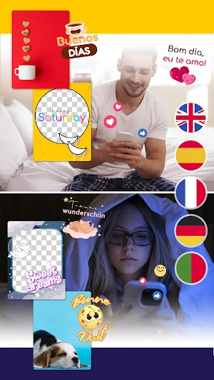 FramePic: good night & day Screenshot 2
