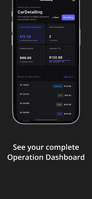 Ria Billing Screenshot 0