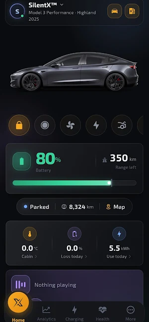 TeslaX Screenshot 0