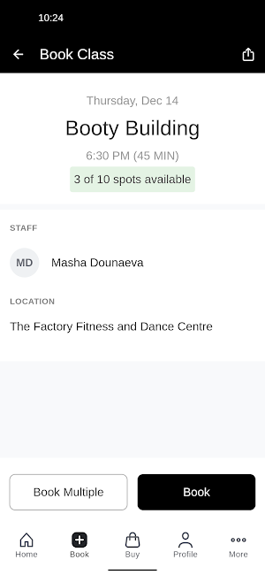 The Factory Fitness and Dance Screenshot 2