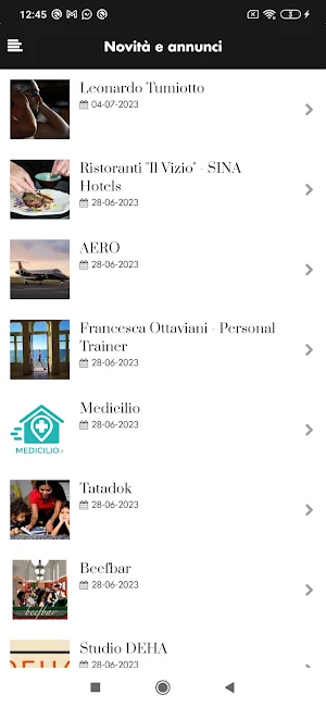 Palazzo Mangone Concierge Screenshot 1