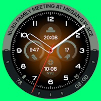 Eventura Analog Watch Face
