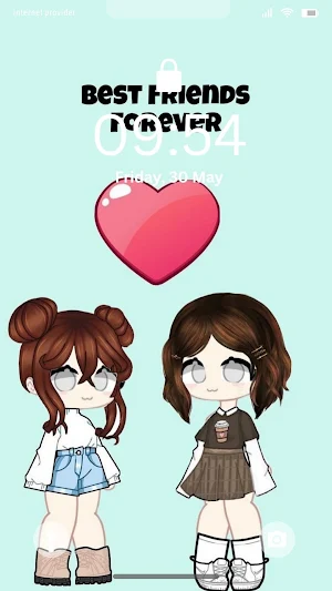 Girls Bff Wallpaper Screenshot 1