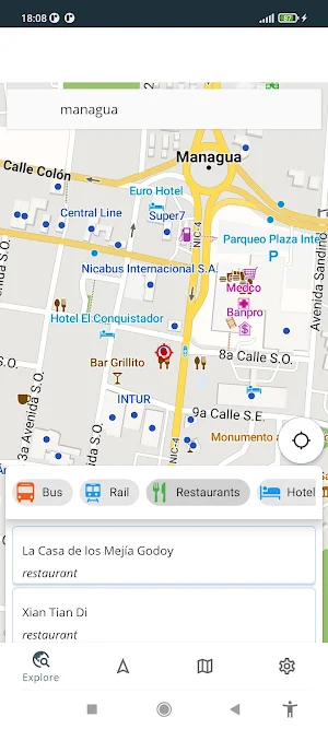 Nicaragua Offline Map Screenshot 0
