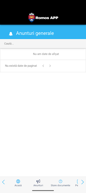 Romos App Screenshot 1